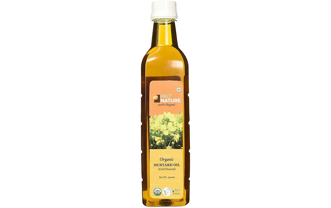 Pro Nature Organic Mustard Oil    Box  500 millilitre